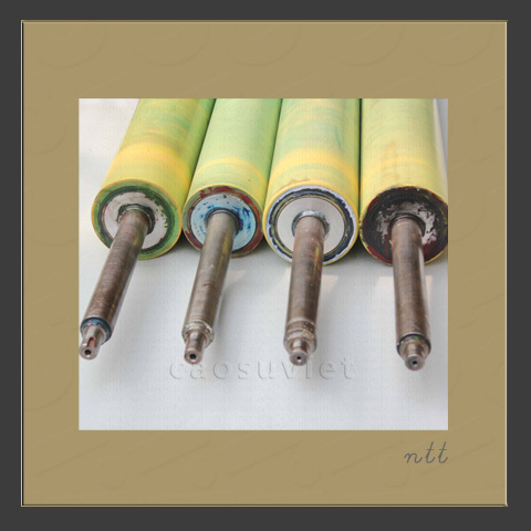 Phục hồi trục cấp mực in ống đồng